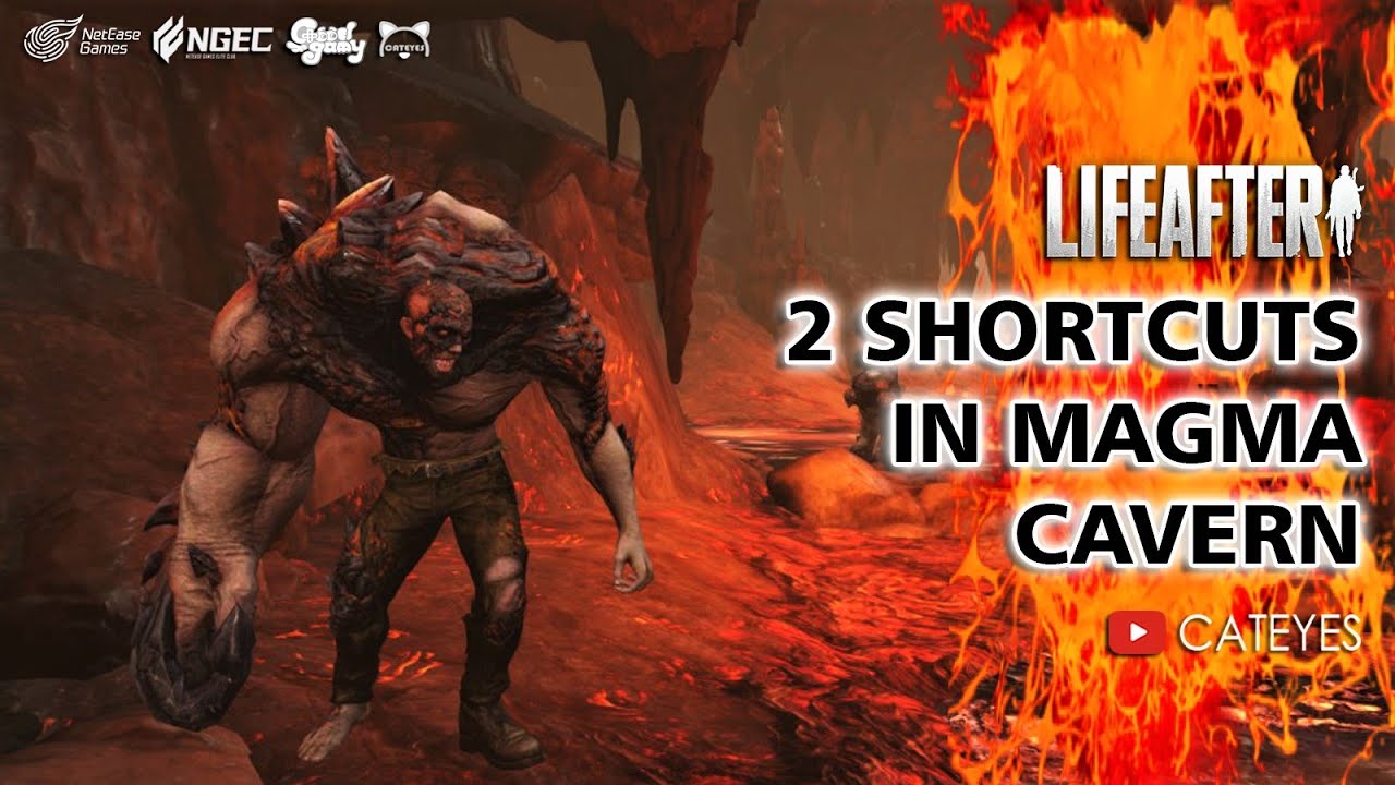 LifeAfter - 🌋How to Use 2 Secret Shortcuts to clear Magma Cavern Area Operation fast? Best GameTips👍