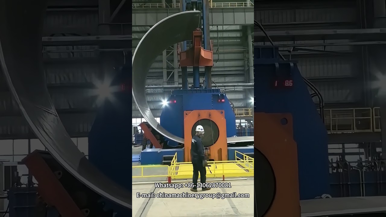 World's Most Sold Wind Tower Rolling Machine - Hualu's Patented Technology