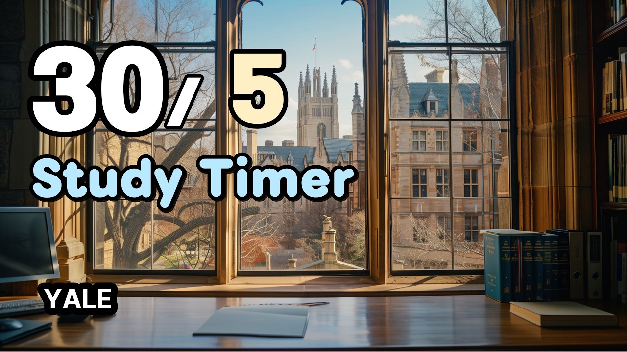 30/5 x2 Pomodoro Study Timer | Yale