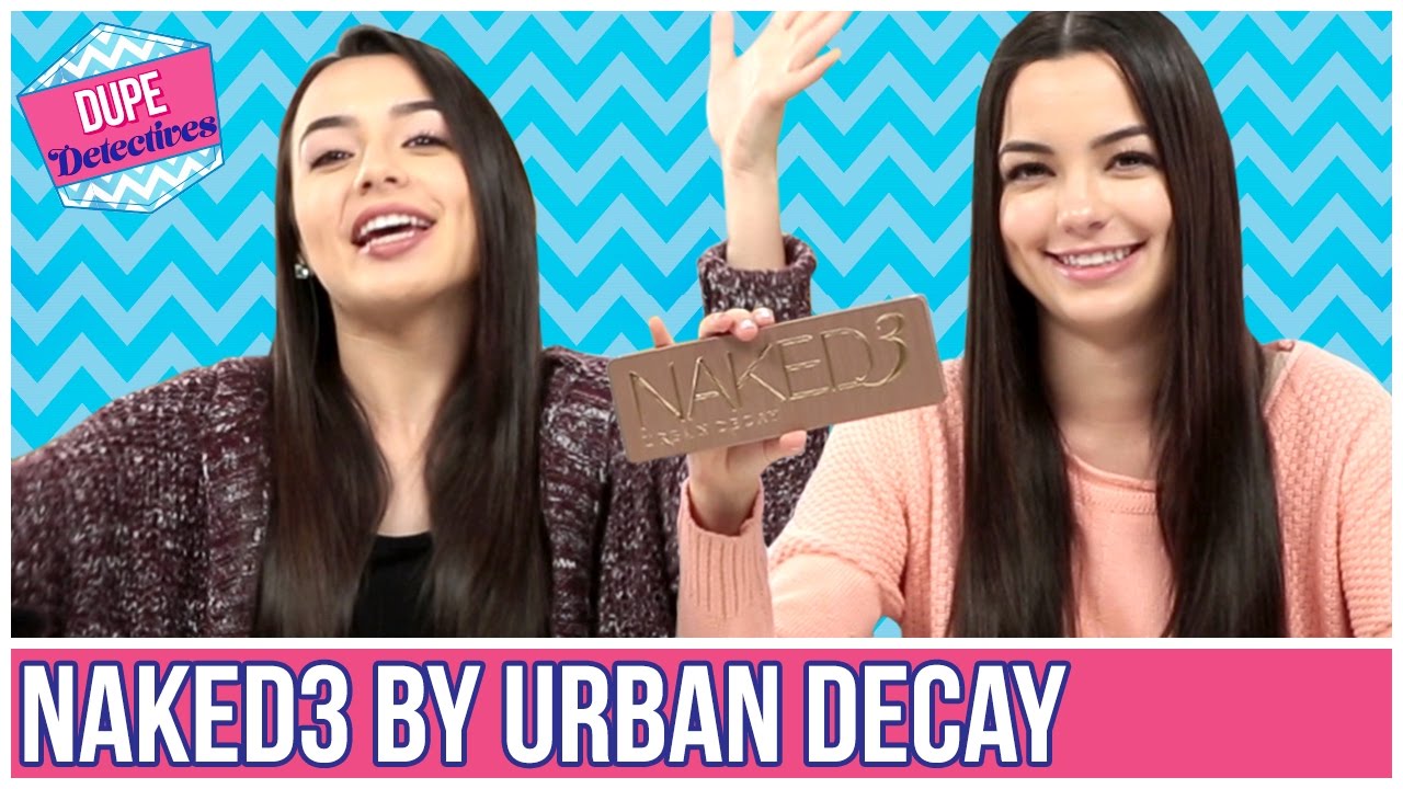 BEST URBAN DECAY NAKED 3 PALETTE DUPES?! Dupe Detectives w/ the Merrell Twins