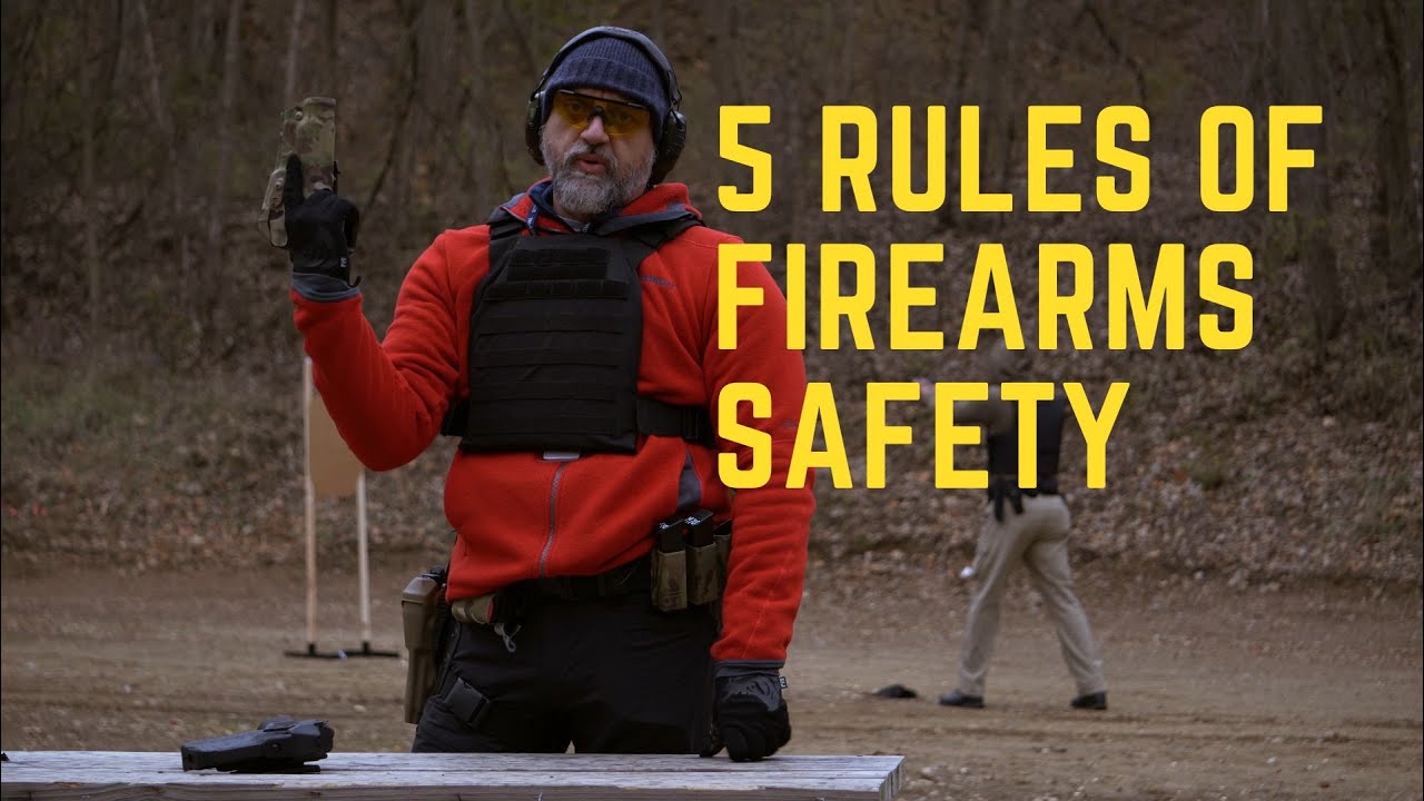 5 Rules of Firearm Safety