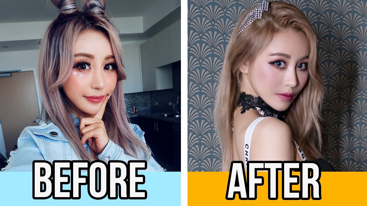 I got a Kpop Makeover where BTS & Twice get their hair and makeup done! $300 Korean style Glow up!