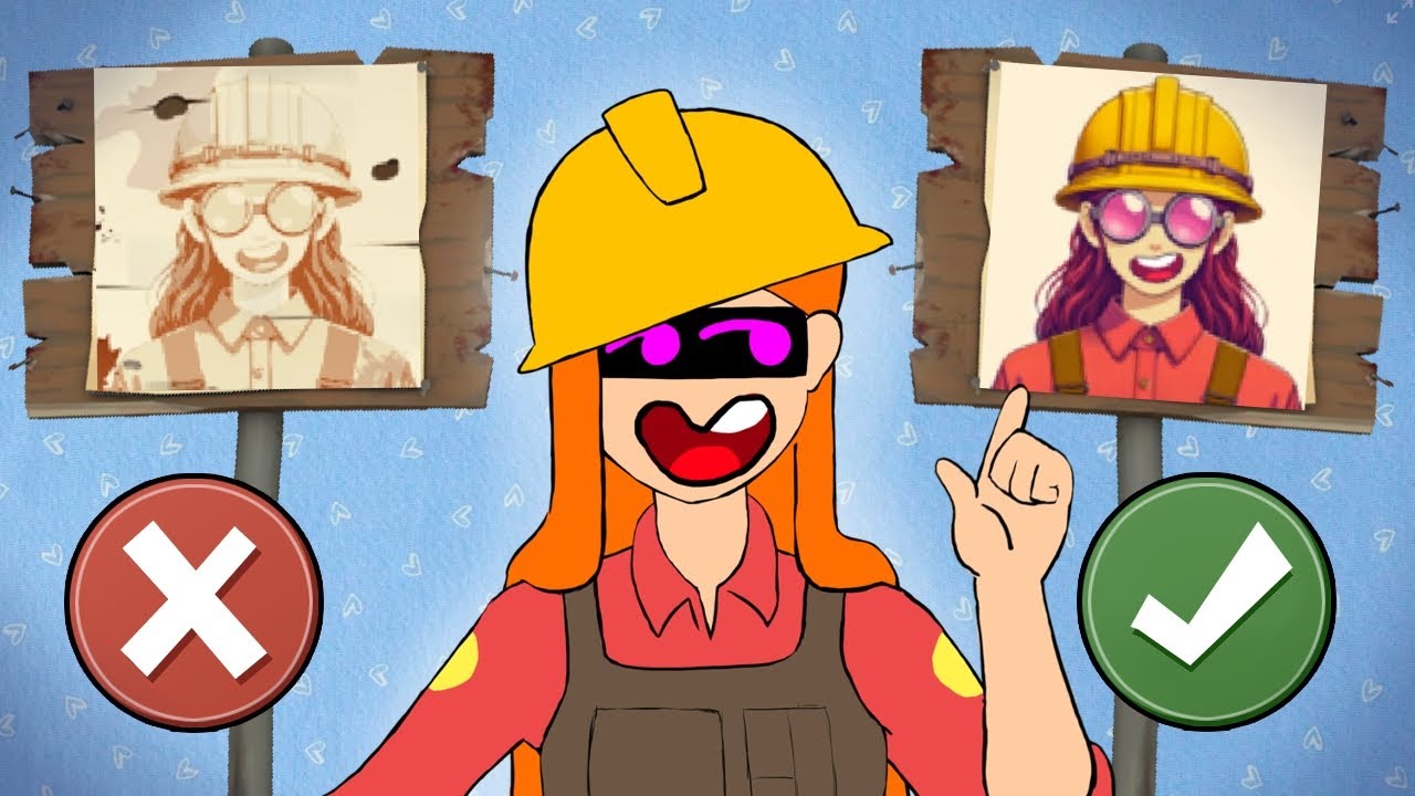 Jak nałożyć obraz na Obdżektor w pełnym kolorze? Poradnik do gry Team Fortress 2