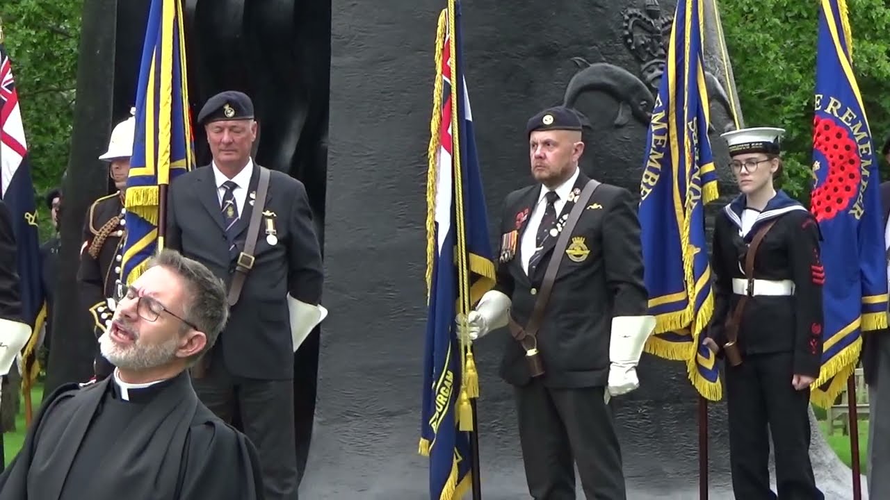 Royal Navy Submariner Remembrance Service at National Memorial Arboretum 25 May 2024