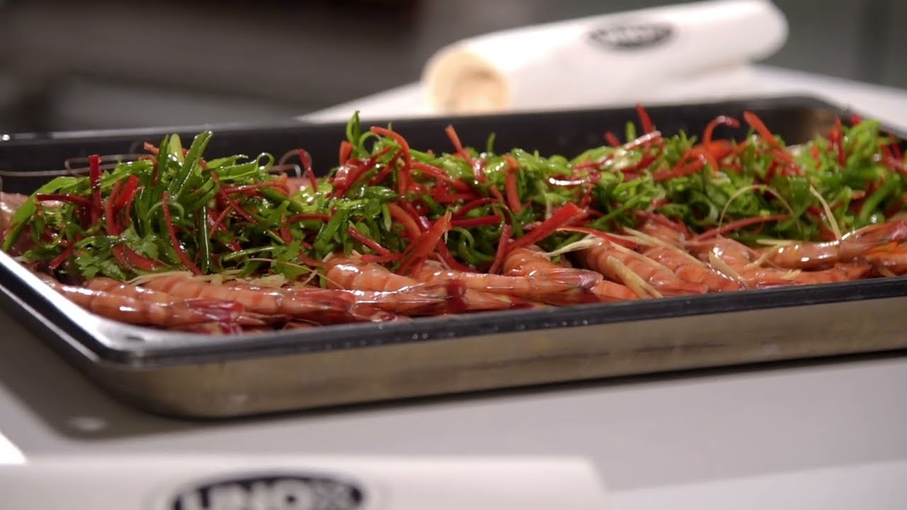 Steam 36kg of prawns in 10 minutes with Unox CHEFTOP MIND.Maps™