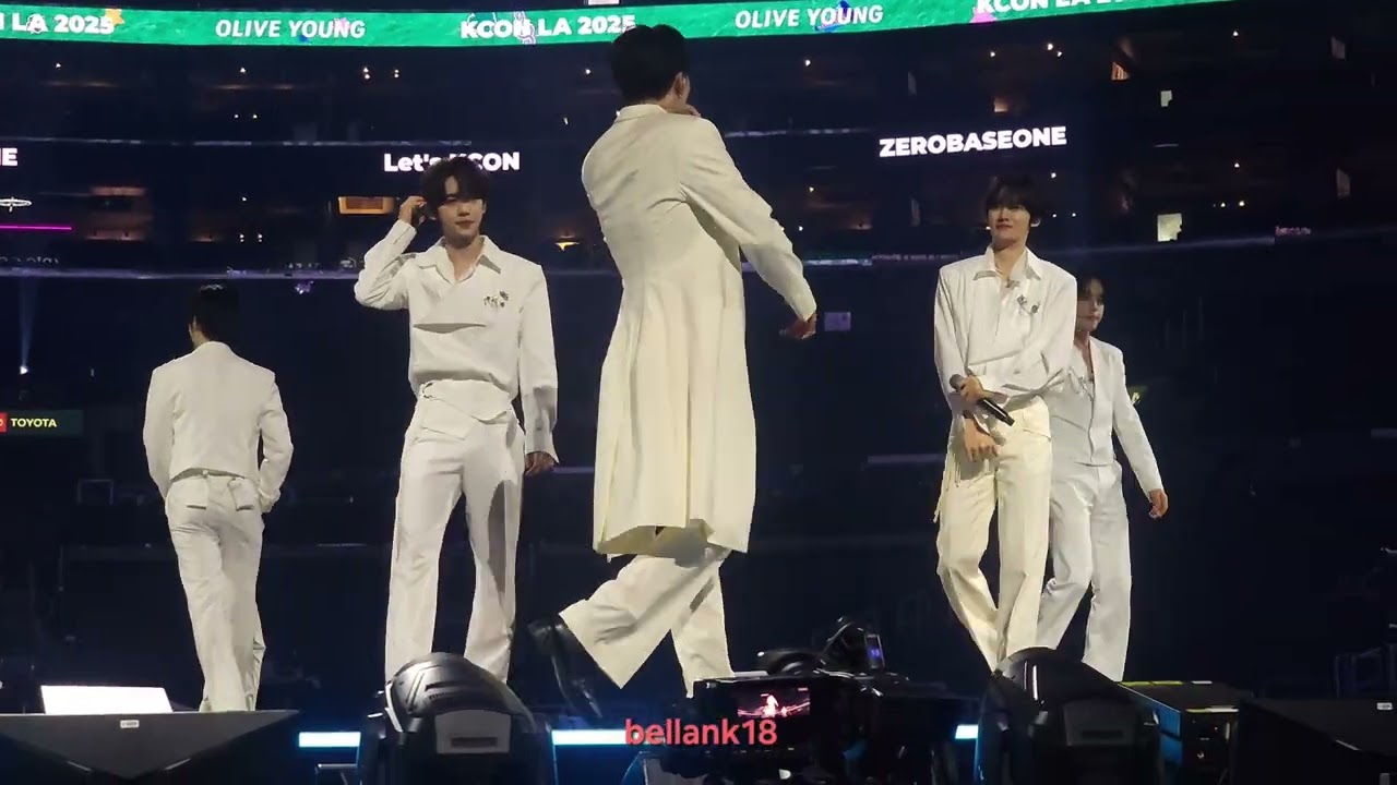 250801 ZEROBASEONE ZB1 Soundcheck KCON LA 2025 Day 1
