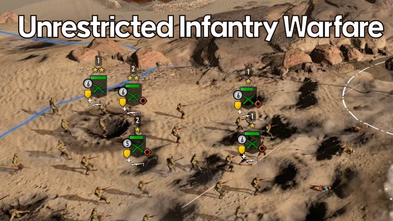 Unrestricted Infantry Warfare - US Forces 4v4 - Company of Heroes 3