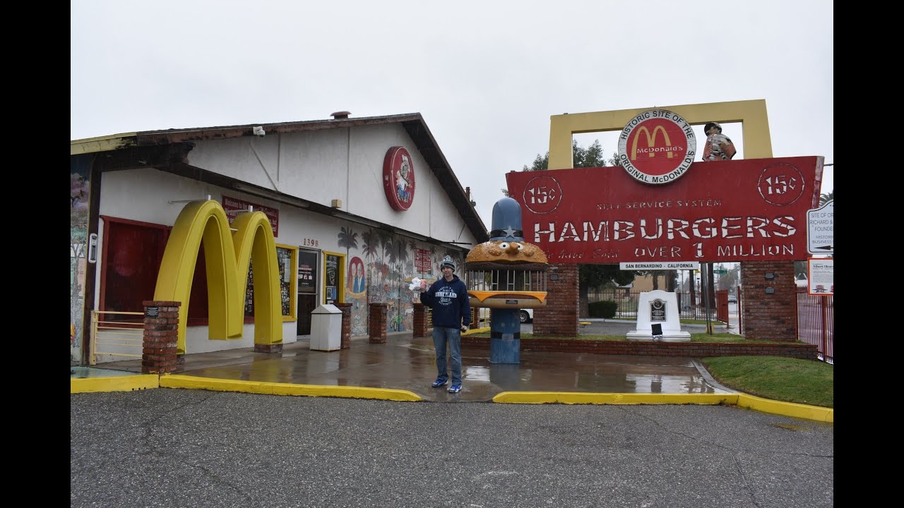 Original McDonald's museum - site of the world's first McDonald's - San Bernardino, California