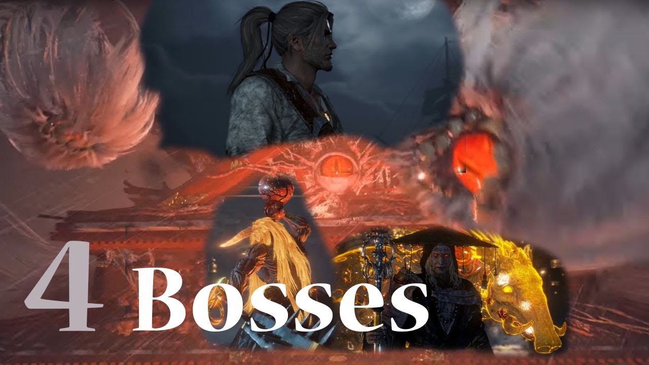 Nioh 2 - Region 6 Bosses [Switchglaive]