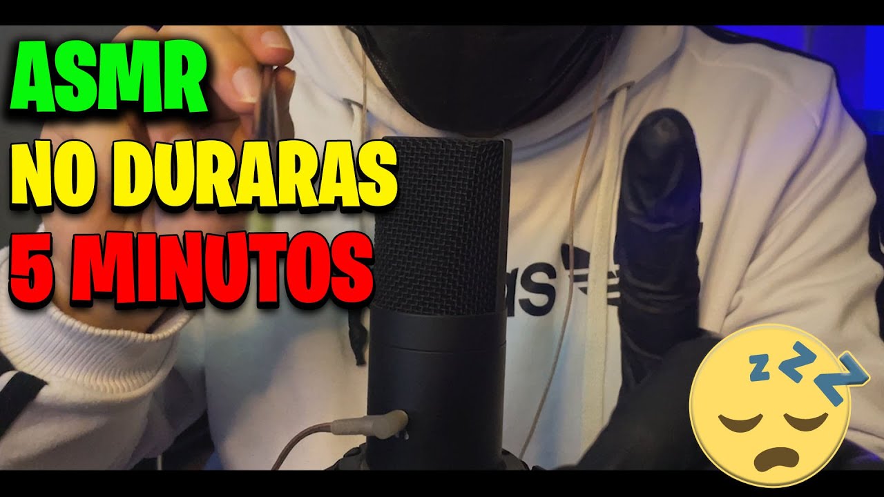 👈🏼 ASMR para dormir en 5 minutos | BlackASMR en español