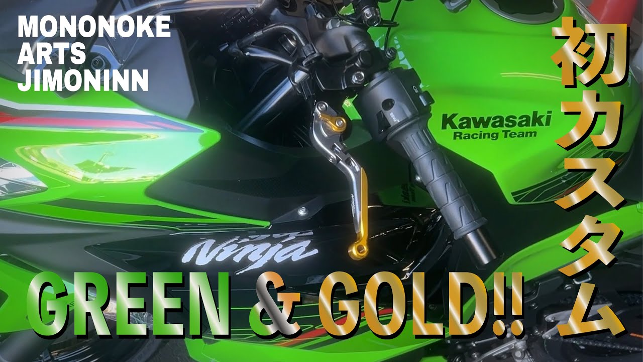 【ninja400】【初カスタム】で大苦戦！#ninja400 #バイク #カスタム動画 #ブレーキレバー #納車動画
