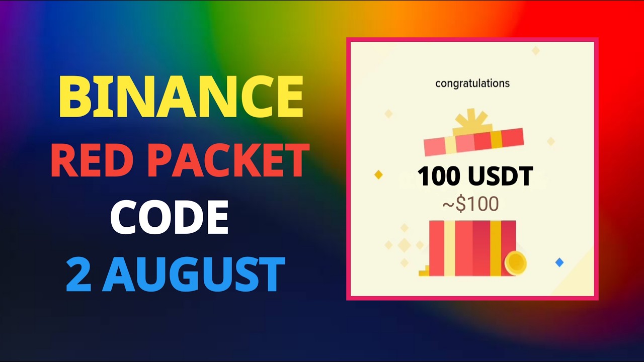 2 August | Binance Red Packet Code Today | Red Packet Code in Binance Today | Red Packet Code