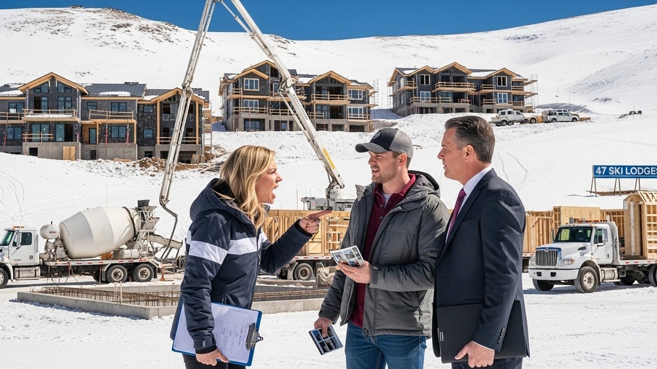 HOA Built 47 Ski Lodges On My Mountain During Winter, I Let Them Open Then Showed The Deed
