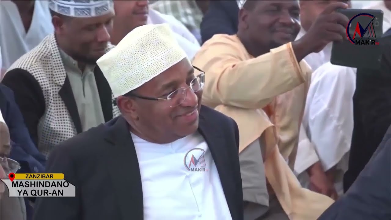 Qari Rajai Ayoub afanya mambo ya ajabu mbele ya rais wa Zanzibar