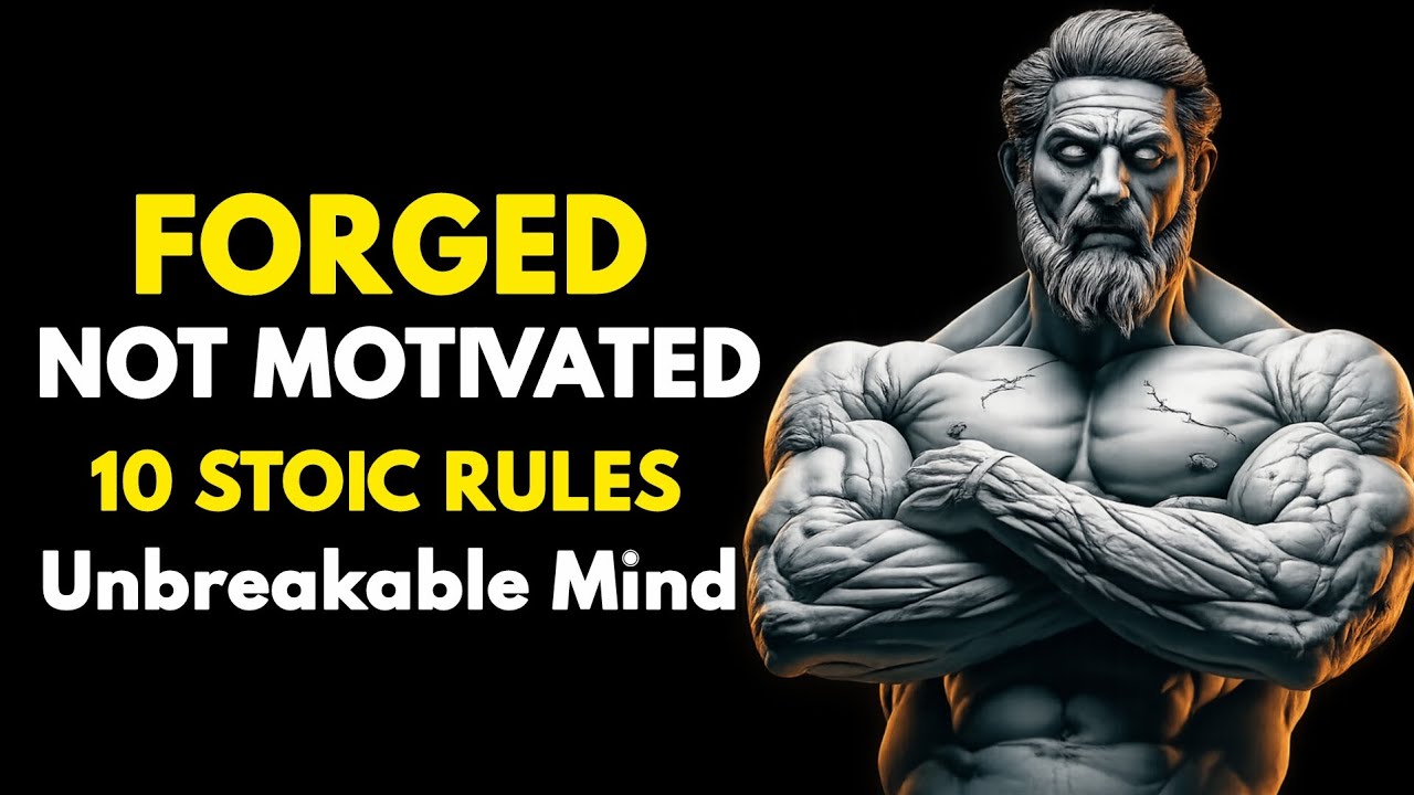 10 Stoic Rules to Build STRONGER Mental Resilience – Forged Not Motivated | STOICISM | Stoic Wisdom