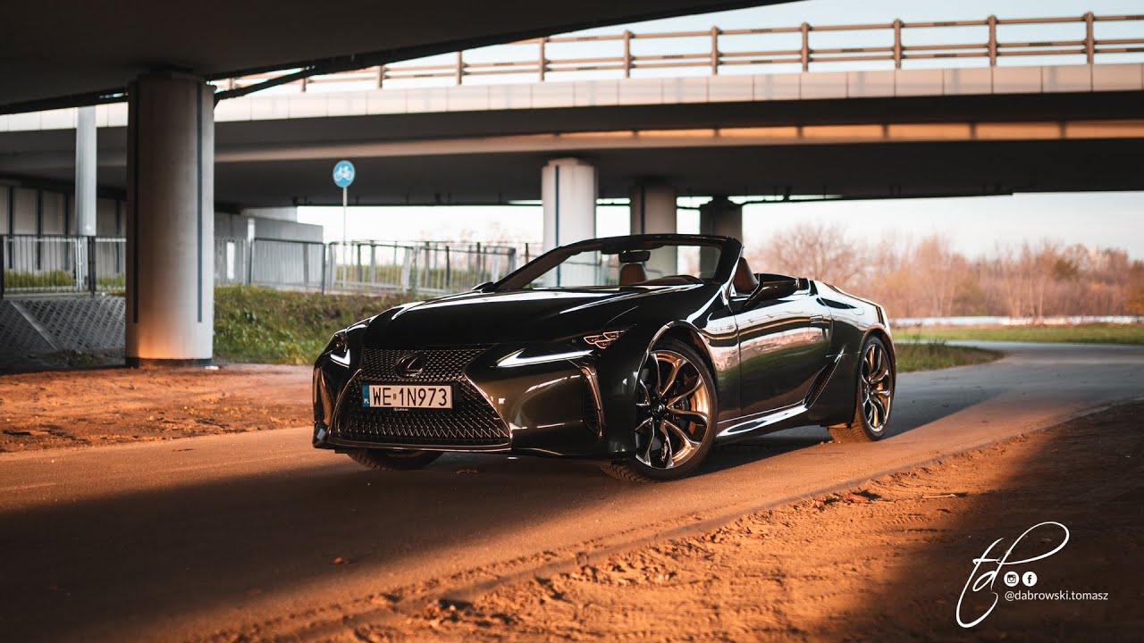 2021 Lexus LC 500 CV (Convertible) test PL Pertyn Ględzi