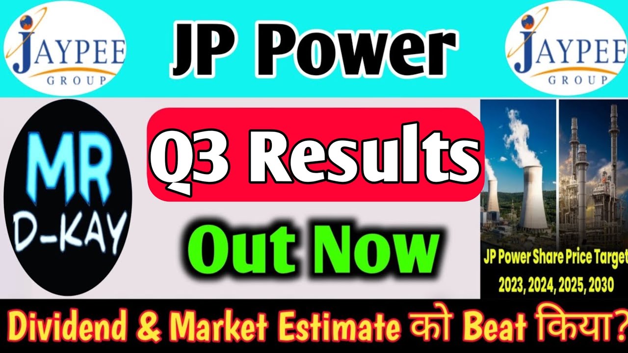 JP power Q3 results 2025🔥JP power share latest news | JP power | jp power share latest news today