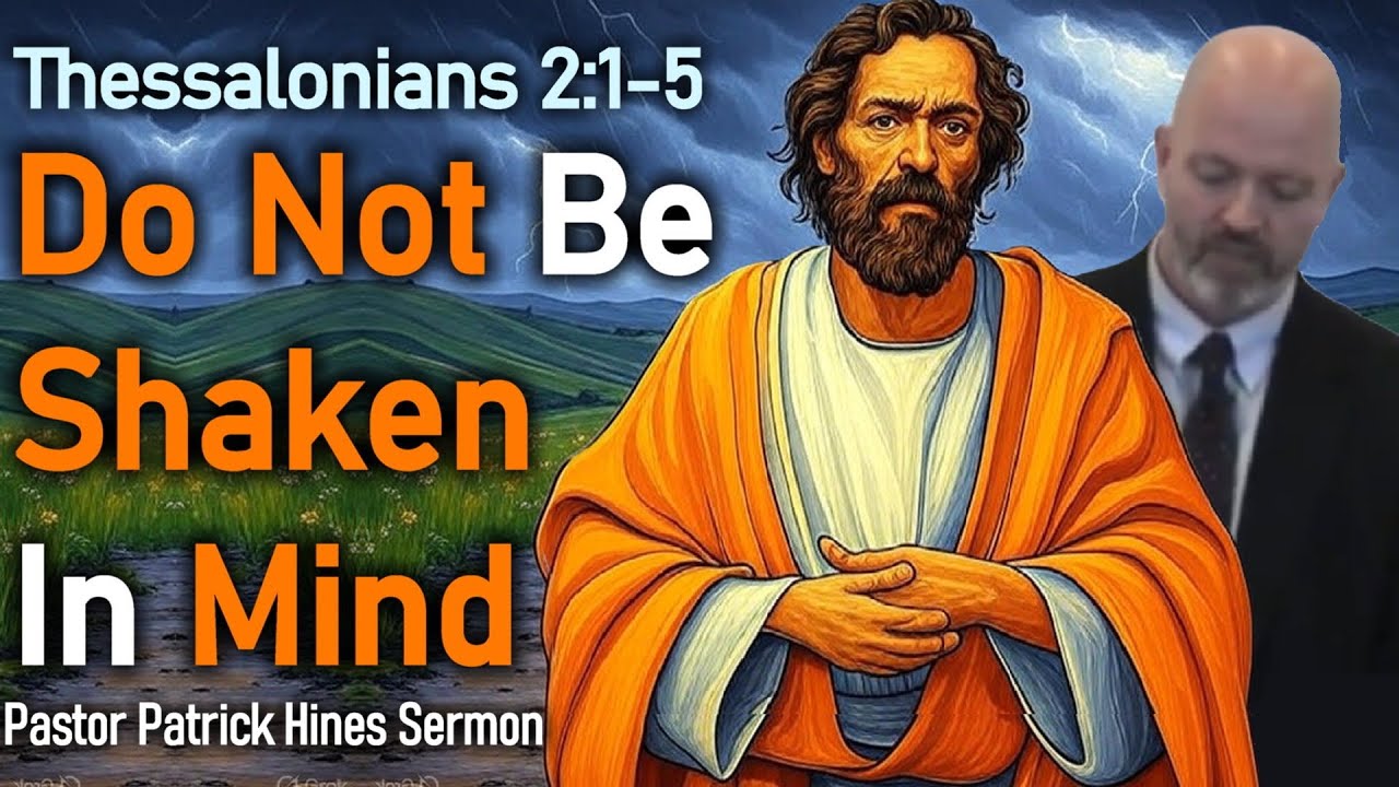 Do Not Be Shaken In Mind - Pastor Patrick Hines Sermon 2 Thessalonians 2:1-5 (KJV)