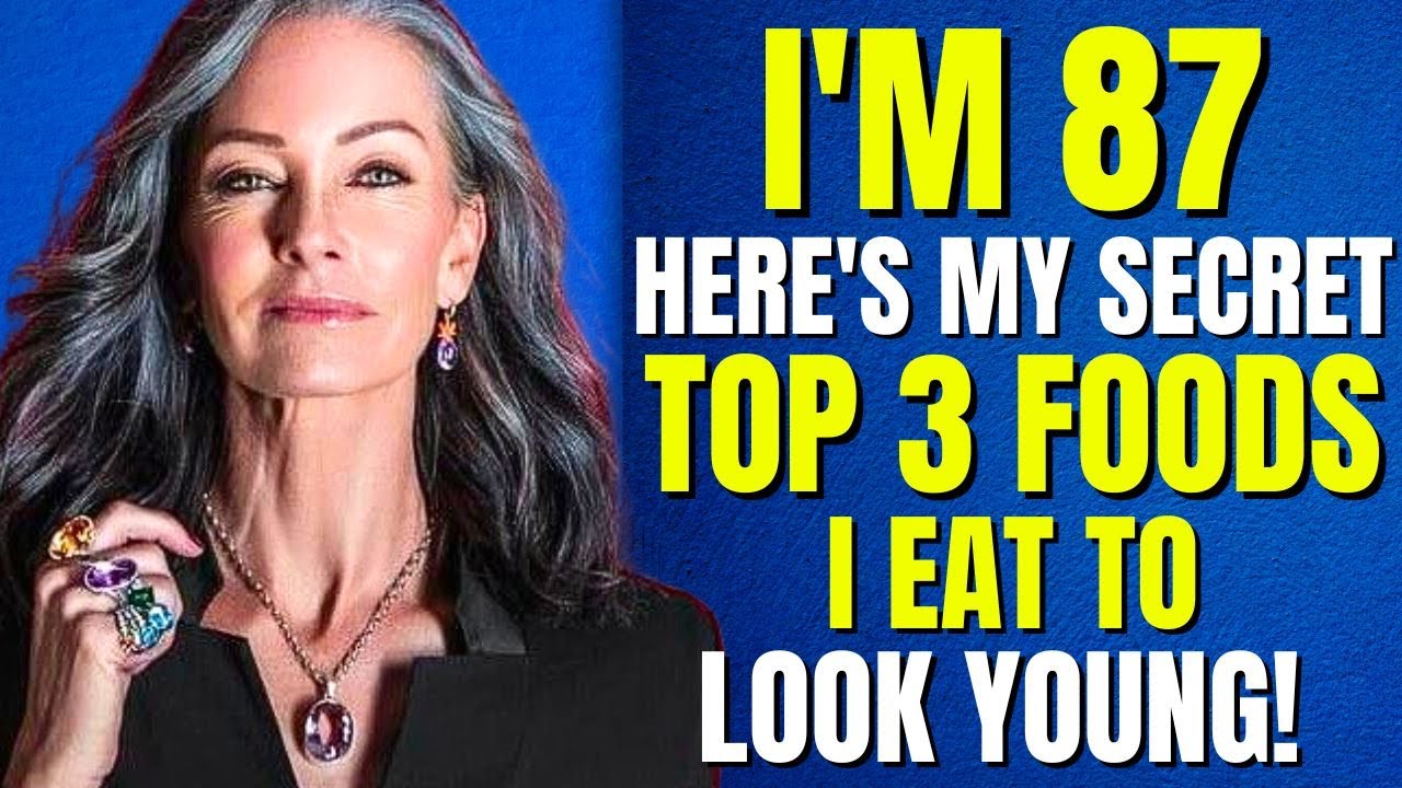 TOP 3 Anti Aging FOODS To Eat To Look Younger! top 3 anti aging fruits