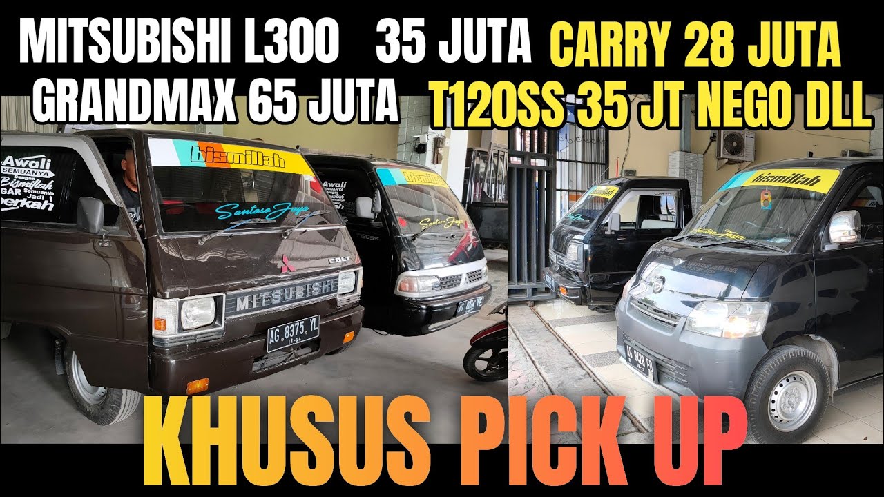 DAFTAR HARGA PICKUP BEKAS 17 NOV 2020 SANTOSO PICKUP 082337584835
