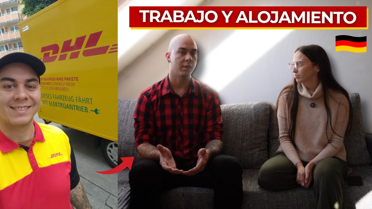 ¿Cómo conseguir TRABAJO como REPARTIDOR en DHL ALEMANIA? salario, alojamiento, tareas y mucho más