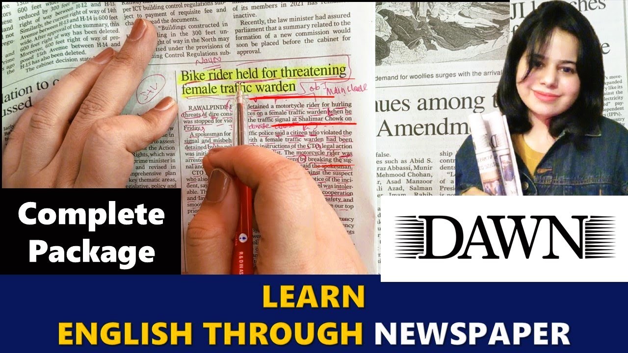 Newspaper Reading || Learn English Through Newspaper Reading || #learnenglish