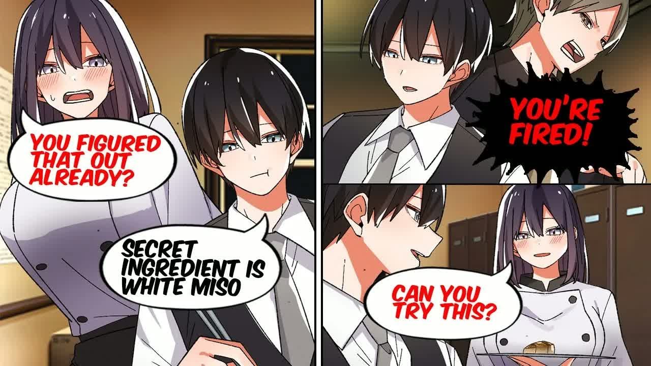 Manga Dub A Beautiful Chef Entered a Contest to Chase Her Dream… But the Owner Interfered RomCom