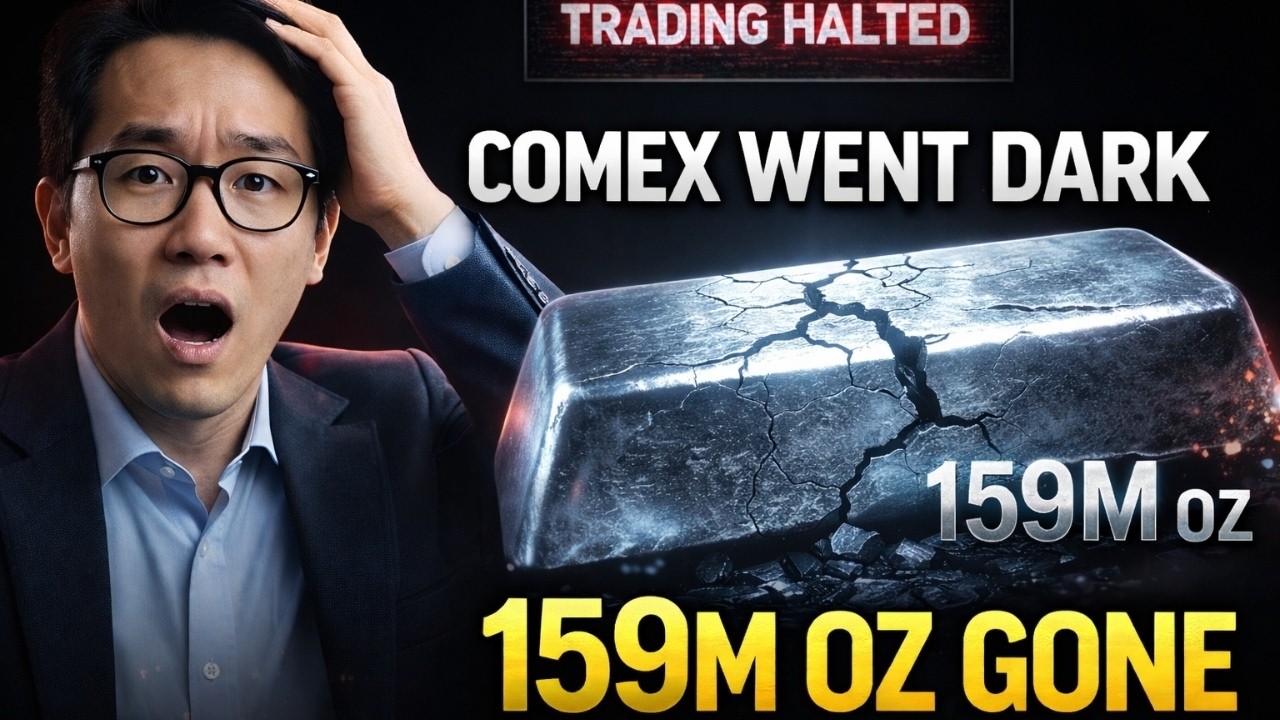 COMEX Halted Silver Trading… Then 159 MILLION Ounces Disappeared | Is a $500 Silver Shock Coming?