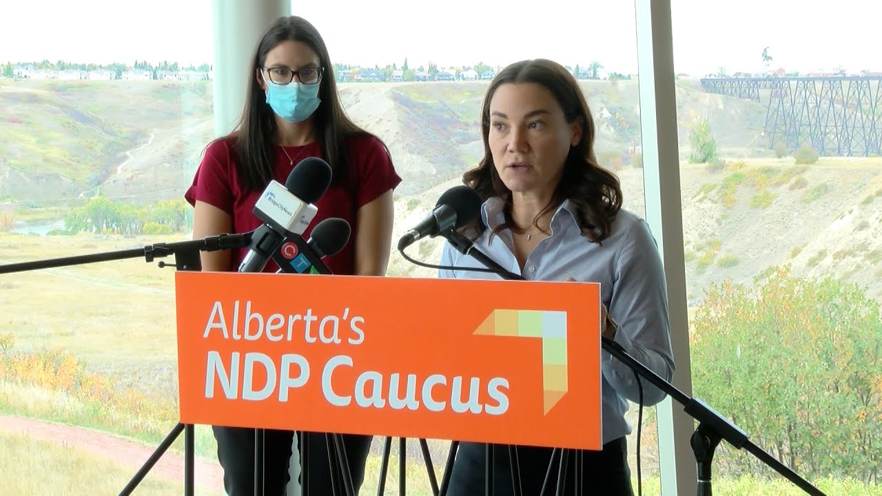 Shannon Phillips Calls On UCP To Start Plan To Recruit Doctors - September 28, 2021 - Micah Quinn