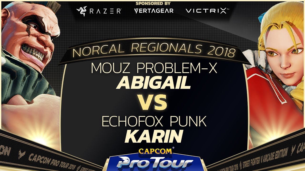 MOUZ | Problem-X (Abigail) vs. EchoFox | Punk (Karin) - Top 16 - NCR 2018 - SFV - CPT 2018