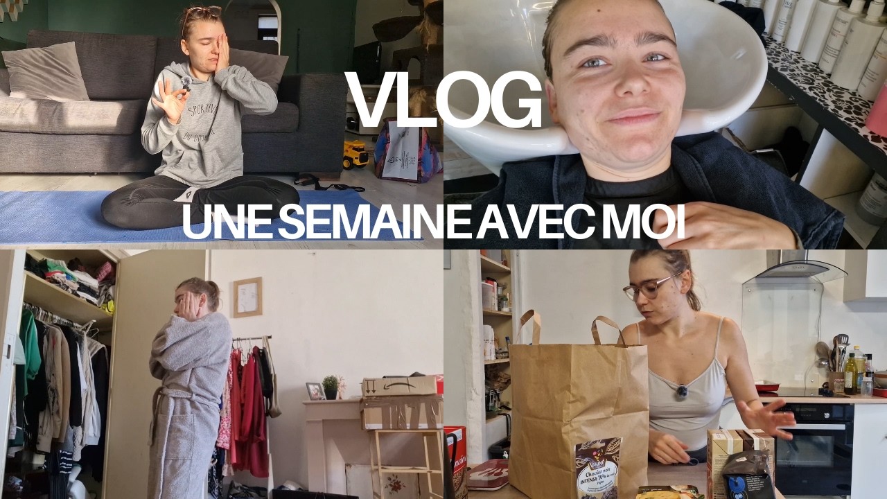 ORGANISATION MÉNAGE : une semaine avec moi ( rangement, sport,courses, bébé)