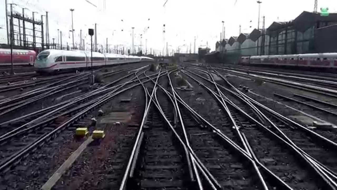 Führerstandsmitfahrt von Frankfurt Hbf nach Bingen Hbf - DB Bahn Nr. 43 - Stwg