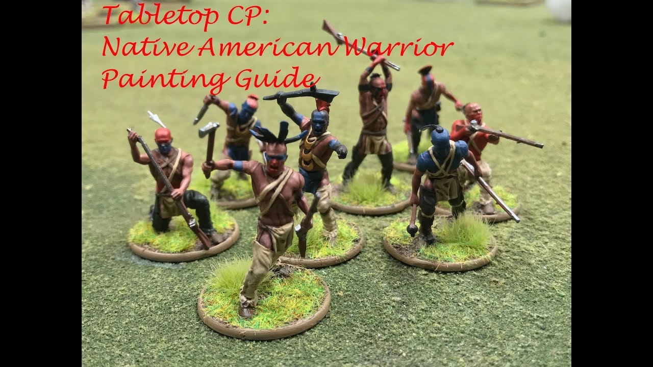 Tabletop CP: Как раскрасить индейских воинов