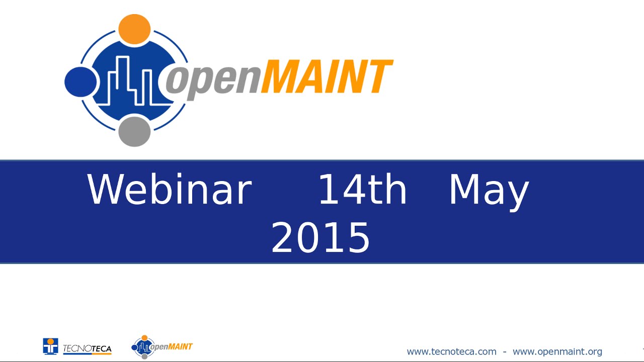 openMAINT Webinar