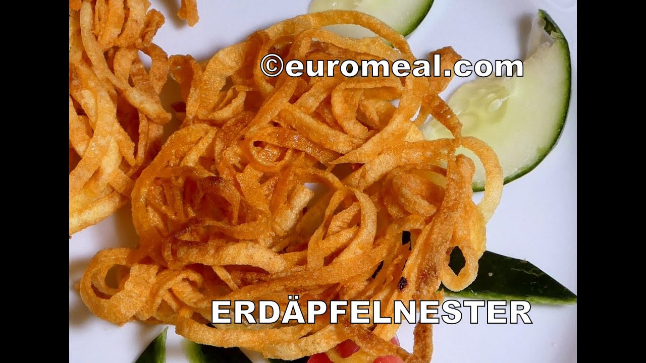 Knusprige Erd&auml;pfelnester - euromeal.com