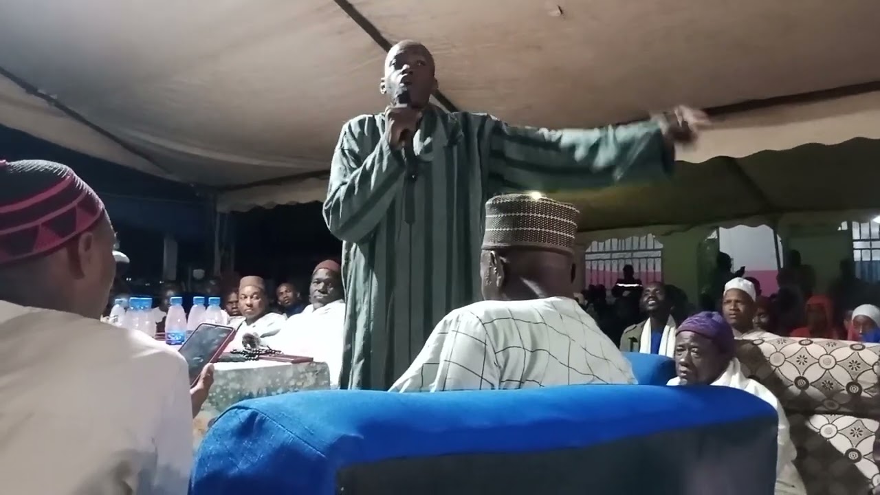 ziarra annuelle de Ali Thierno Sellou Diallo 2024 l'intervention de Oustaz Gnang