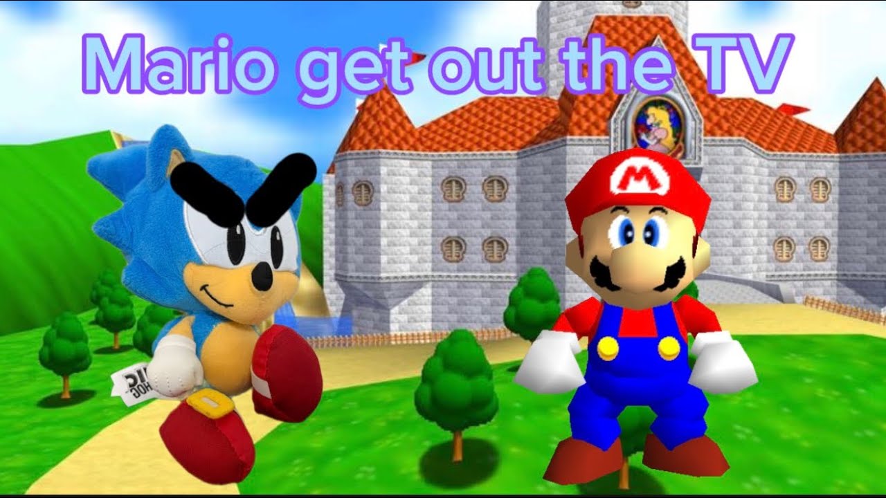 Mario get out the tv
