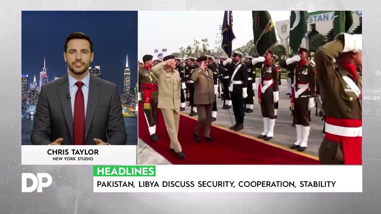 CDF Munir Pledges Stronger Defence Ties With Libya | Discover Pakistan USA