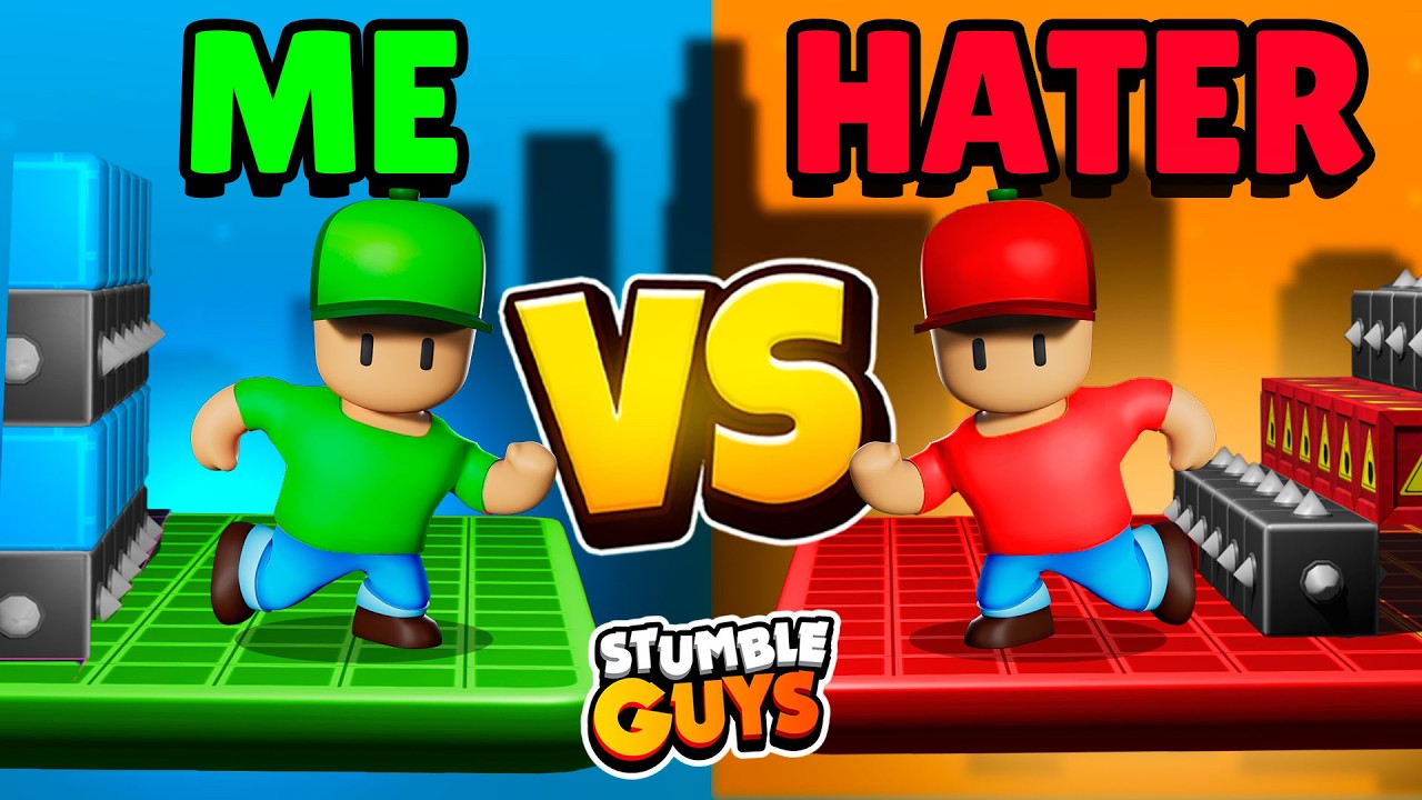 I 1v1ed My BIGGEST Haters in Stumble Guys...