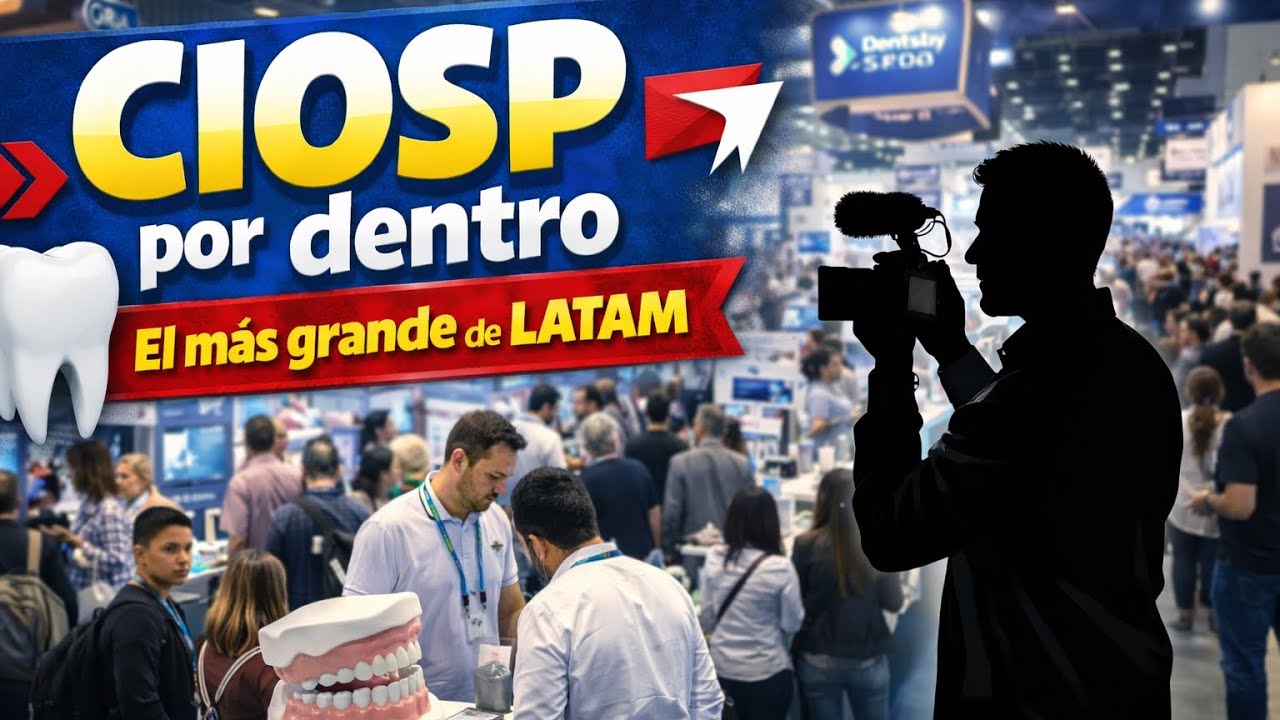 Caminando por el CIOSP 🇧🇷 | Así se vive el congreso odontológico más grande de Latinoamérica