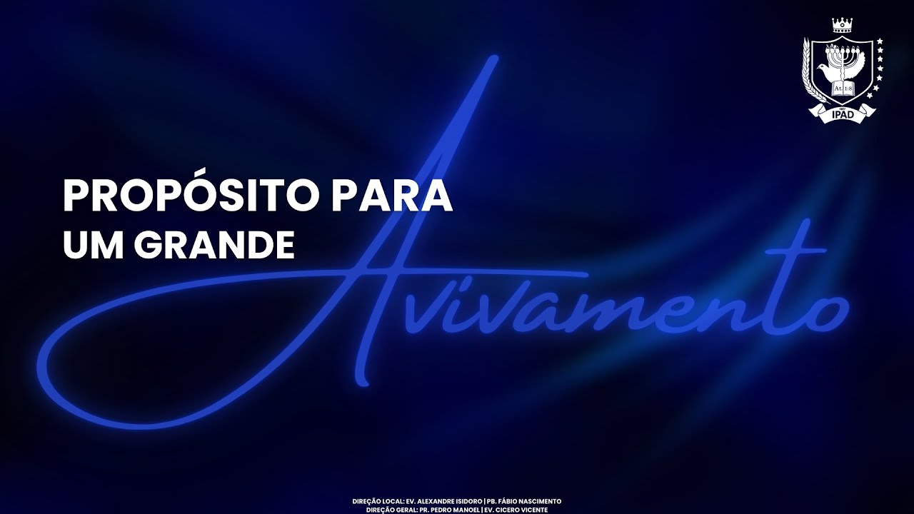 ENCERRAMENTO DO PROPÓSITO PARA UM GRANDE AVIVAMENTO | Culto de Sexta |  Dia 08/08