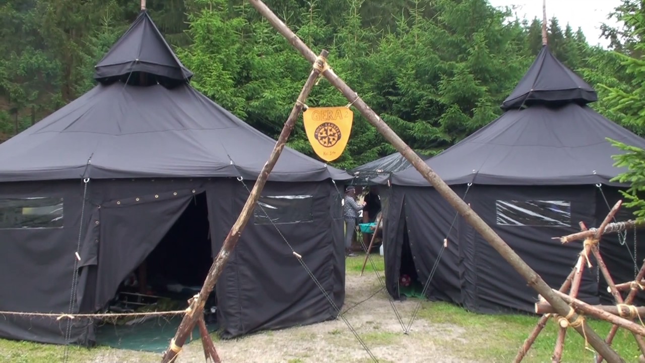 Sommercamp an der Lütsche: 1 Aufbau und Campleben