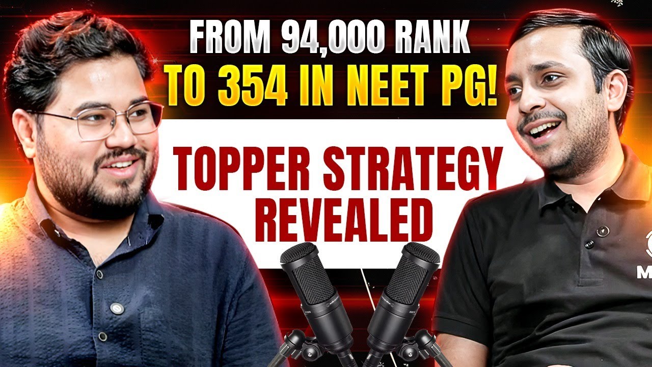 NEET PG Strategy for Average MBBS Students | NEET PG Preparation Strategy |Dr Tejas & Dr Rishabh Sir