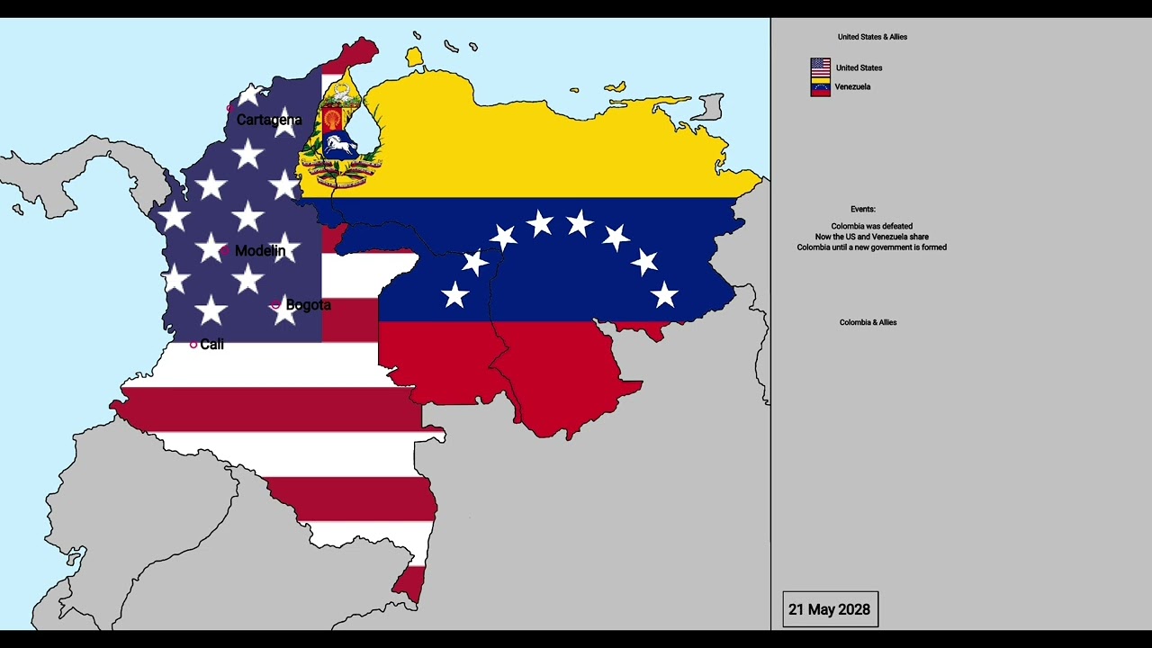 Hypothetical US invasion of Colombia | alternative history - Every day