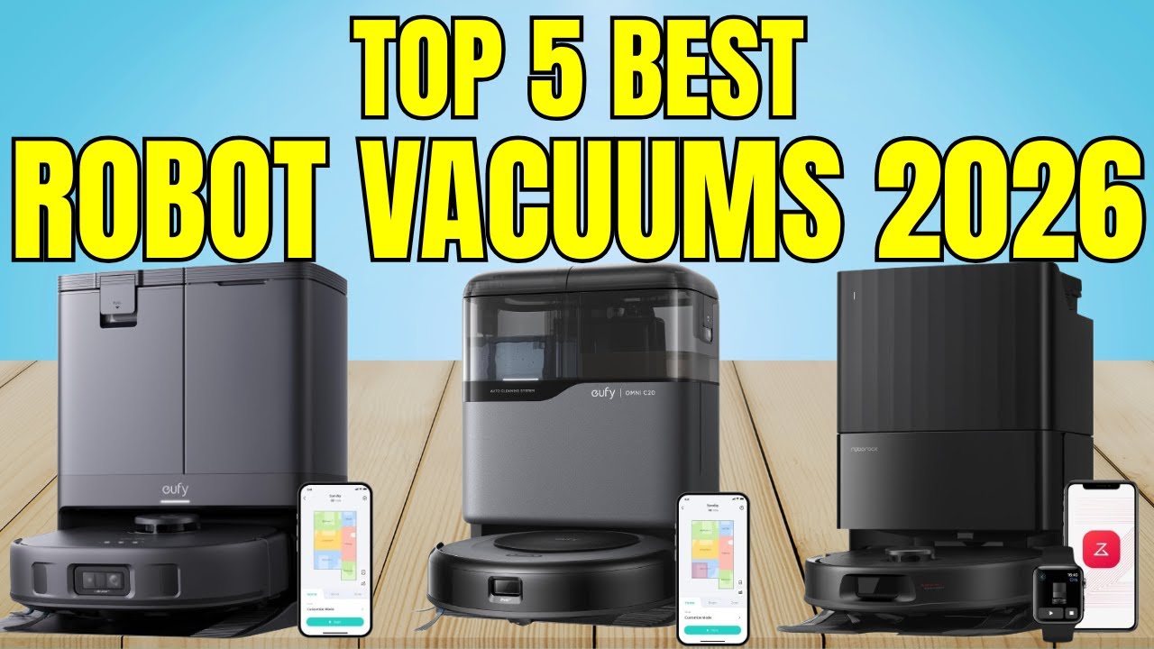 Best Robot Vacuum 2026 – Must Watch Before You Buy One!