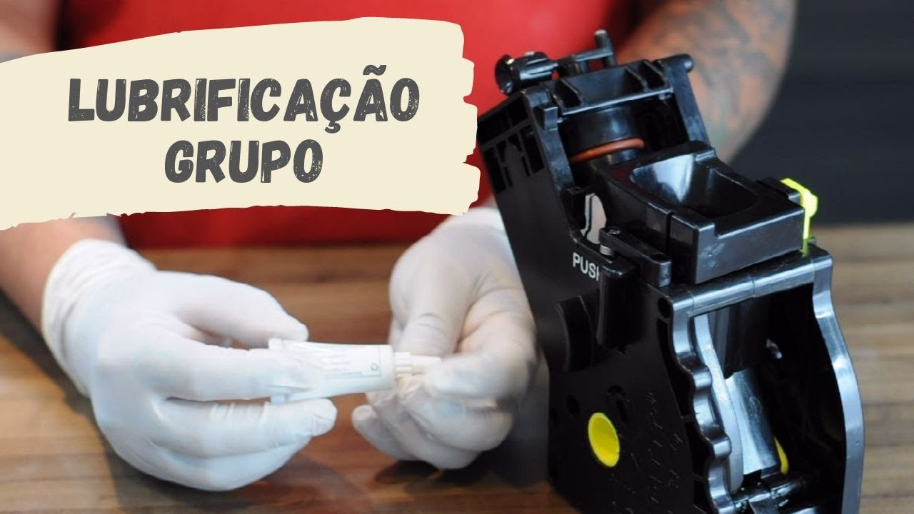 LUBRIFICAÇÃO DO GRUPO CAFETEIRA GAGGIA