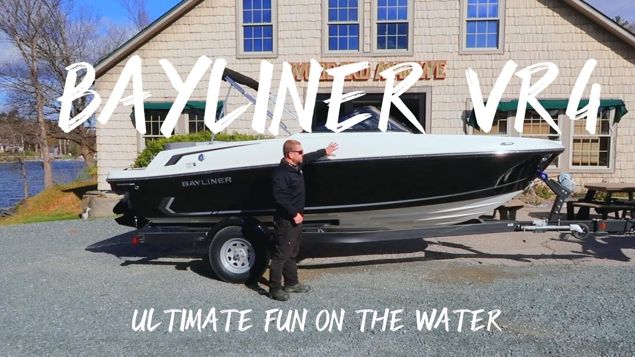 Bayliner VR4: Effortless Towing, Launching & Storing - Ultimate Fun on the Water @ Woodard Marine