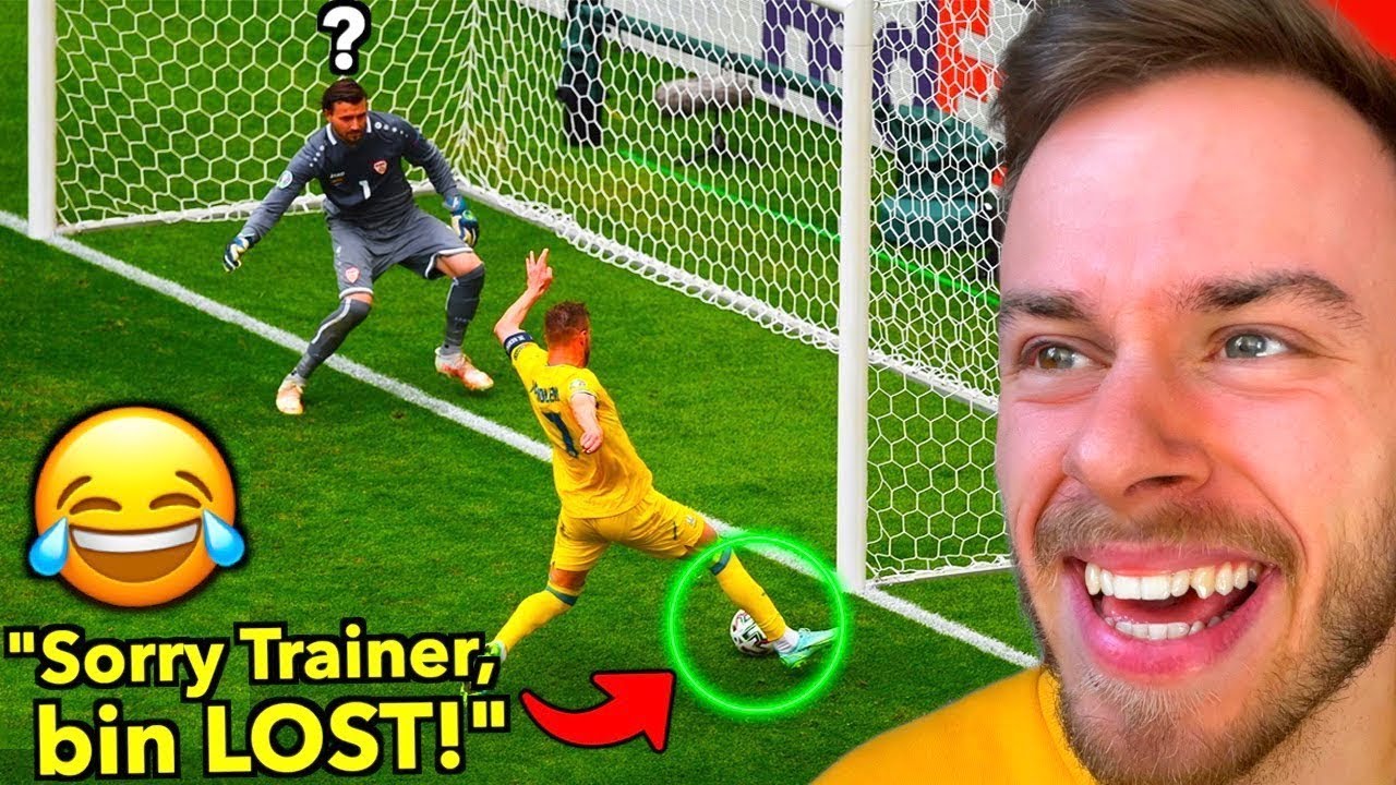 1 STUNDE FUßBALL versuche NICHT zu LACHEN! 😂👀 *0,001% Chance*