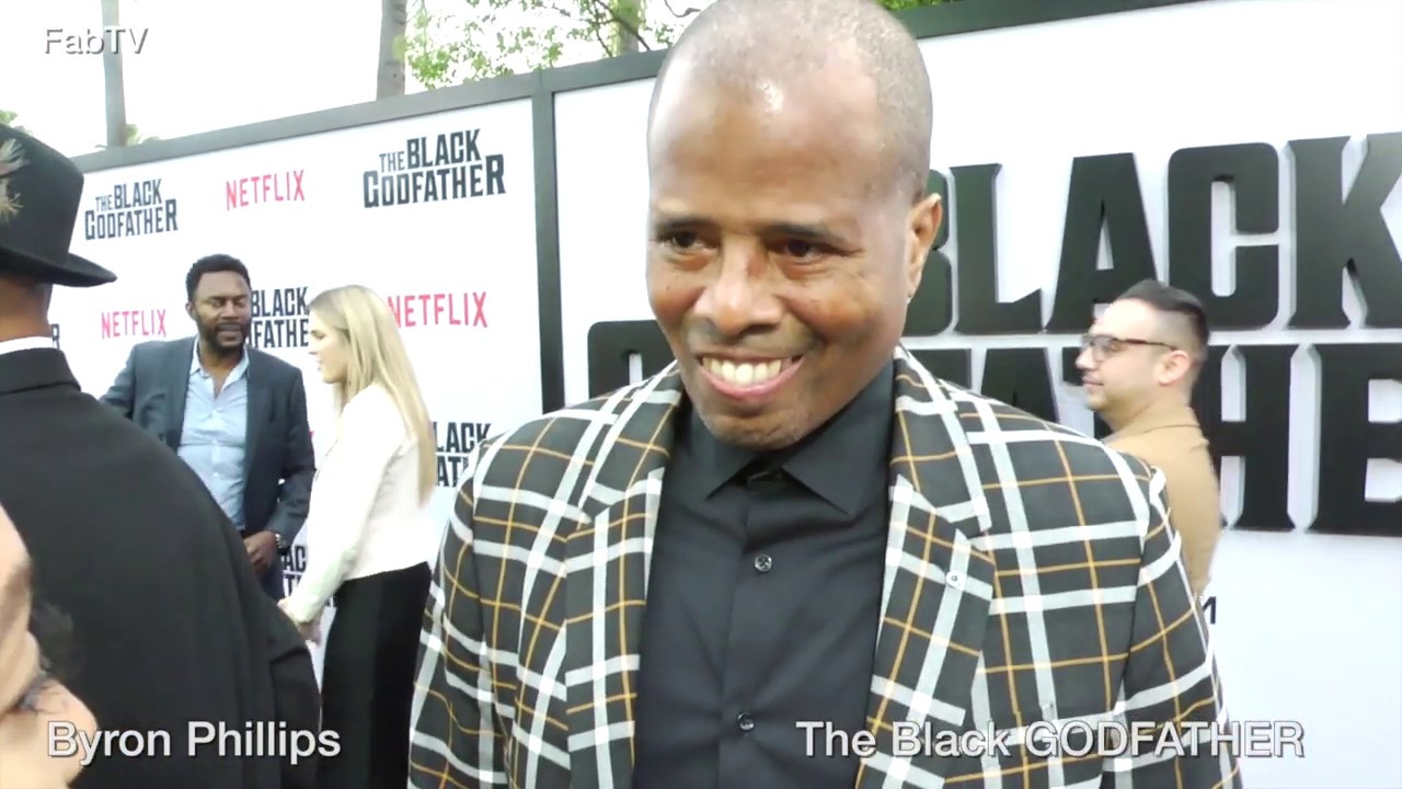 Byron Phillips  - producer -   of  The Black GODFATHER