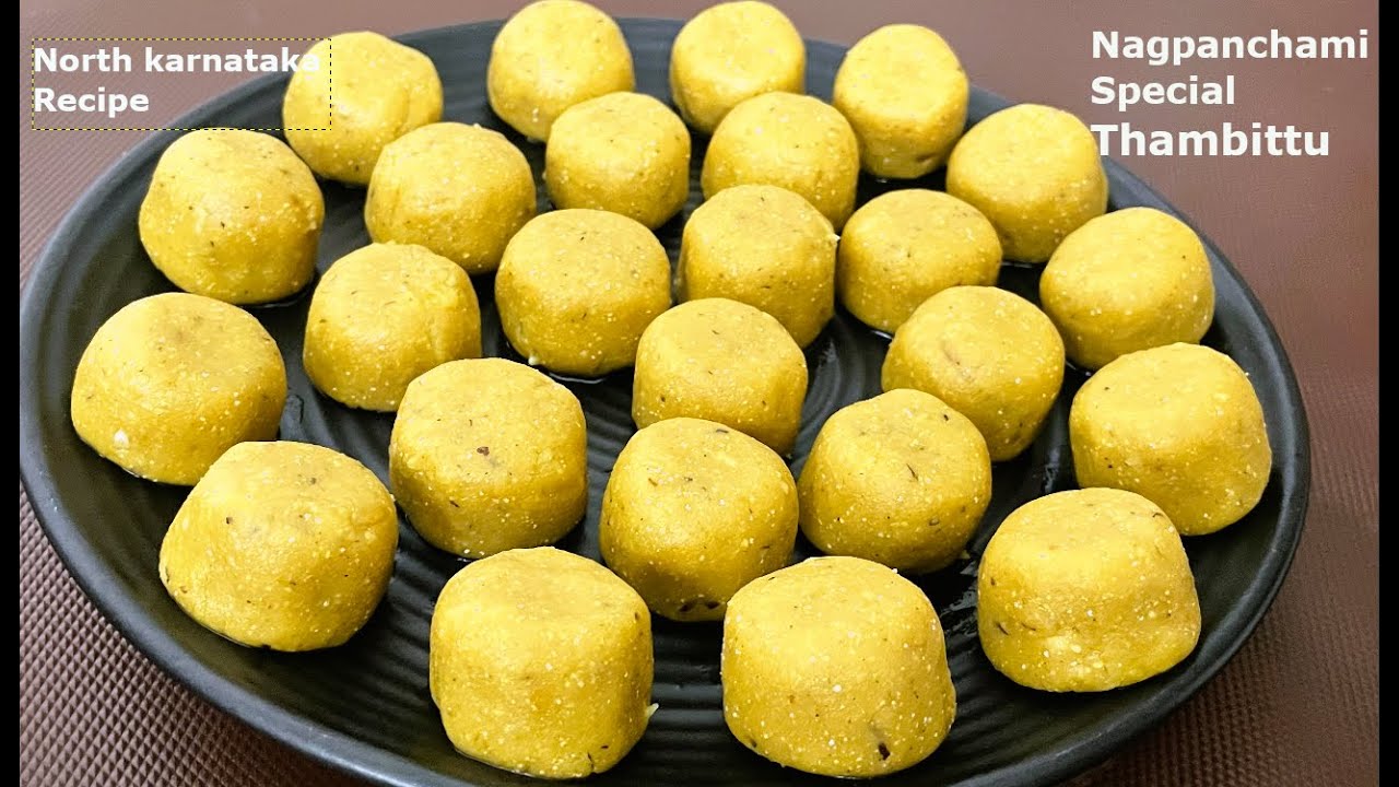 Nagpanchami  Special Thambittu Recipe | North Karnataka Recipes  | Healthy Laddu | Hurigadale Unde